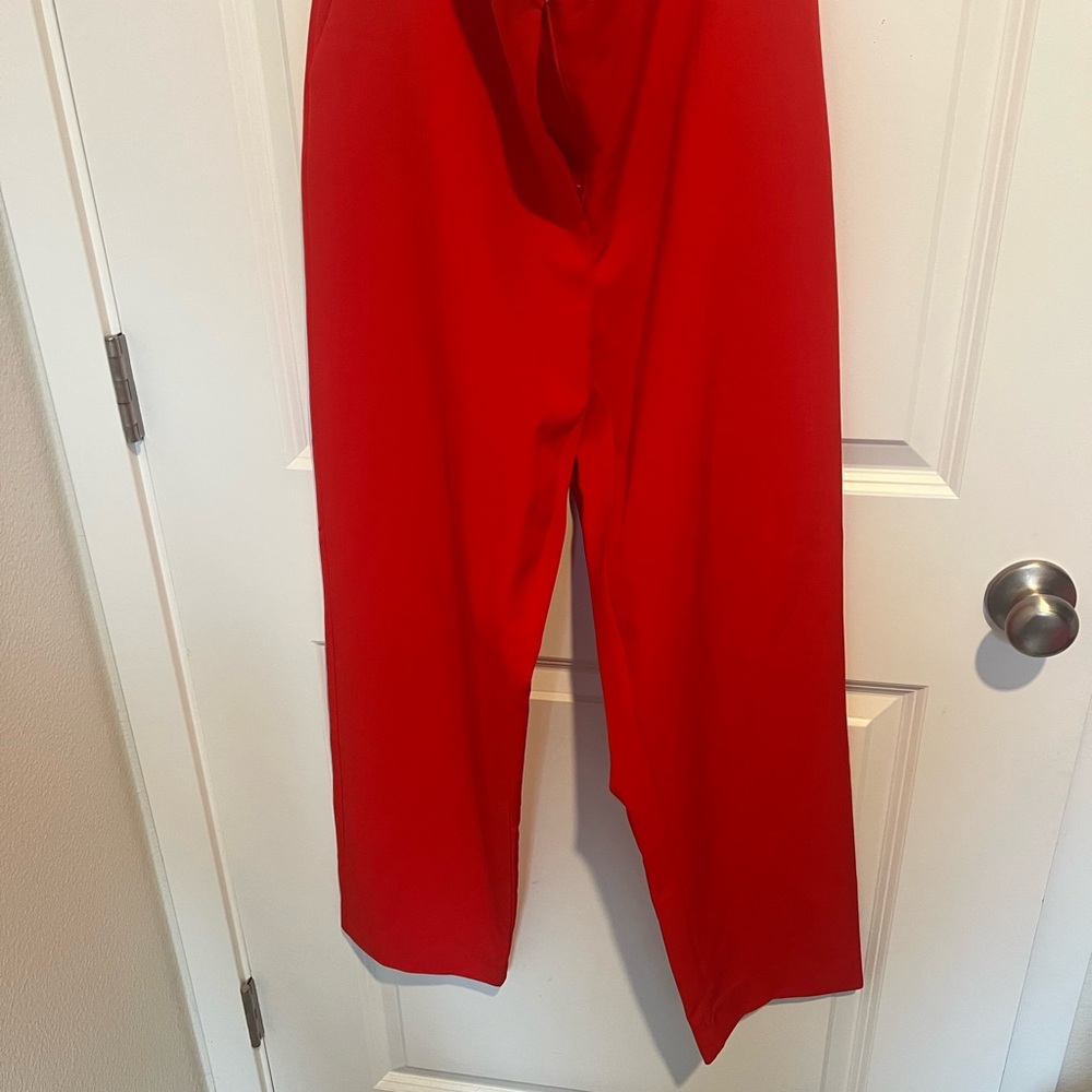 Koret Bold Red Women's Suit. With matching slacks. - Picture 4 of 5
